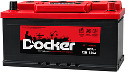 АКБ DOCKER 6ст-100 (о.п.) 850А 353*175*190
