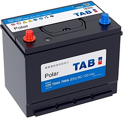 АКБ TAB Polar Asia 6ст-70 (п.п.) 700А 259*175*221 (57024 SMF) 