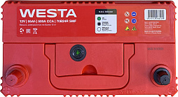 АКБ WESTA Asia 6ст-55 (п.п.) 500А 237*127*220 (70B24R SMF) тонк. кл.