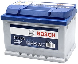 АКБ BOSCH Silver S4 004 6ст-60 (о.п.) 540А 242*175*175 560 409 054 низк.