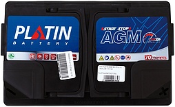 АКБ PLATIN AGM 6ст-70 (о.п.) 760А 278*175*190 (AGM 57020 L3)