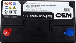 АКБ OEM Asia 6ст-100 (п.п.) 850А 306*176*225 (SMF125D31R)