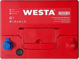 АКБ WESTA Asia 6ст-60 (о.п.) 580А 230*172*225 (SMF75D23L) Турция