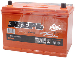 АКБ ЗВЕРЬ Asia 6ст-95 (о.п.) 930А 306*175*225