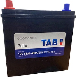 АКБ TAB Polar Asia 6ст-55 (п.п.) 490А 236*128*223 (55524 SMF) 