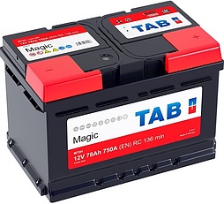 АКБ TAB Magic 6ст-78 (о.п.) 750А 278*175*190 (57549 SMF) 
